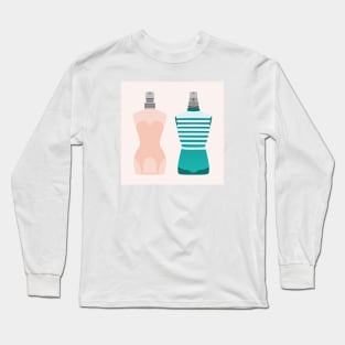 Jean Paul Gaultier Perfume Bottles Long Sleeve T-Shirt